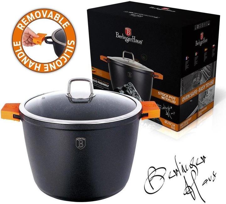 Actual product image BerlingerHaus POT GRANIT DIAMOND 24cm 6,8l BH-1100 (Aluminium)