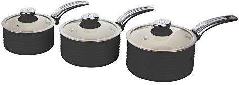 Productafbeelding Swan Pannenset retro RETRO SWPS3020BN (Kookpotten en pannenset)