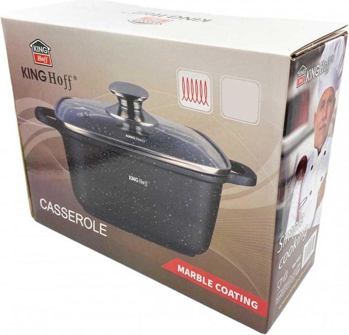 Produktbild Kinghoff PUODAS MARMURAS 24cm KH-1603 4,5L