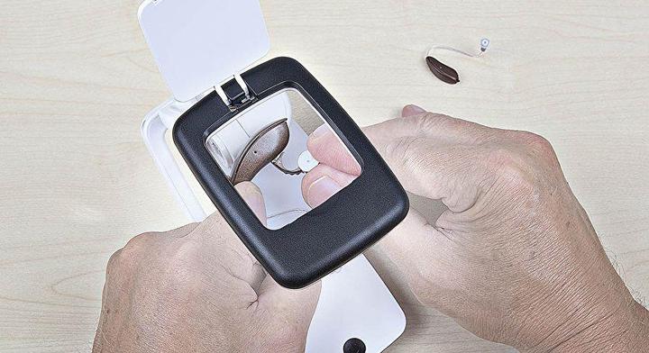 Actual product image Wedo Table loupe with LED lighting