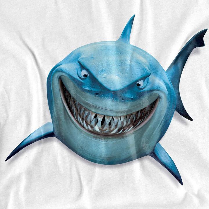 Immagine prodotto Finding Nemo Maglietta Bruce Sorriso Adulto Unisex (XL)