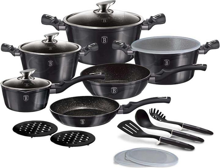 BerlingerHaus Kochgeschirr-Set (28 cm, Pentola, Alluminio pressofuso)