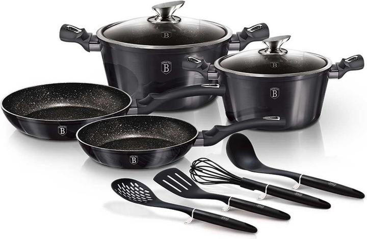 BerlingerHaus Set Di Pentole (24 cm, Set di pentole e padelle da cucina, Alluminio pressofuso)