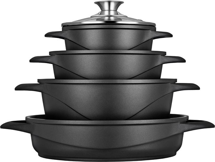 Productafbeelding Smile Set van 10-delige potten MGK-17 (Kookpotten en pannenset, Aluminium)