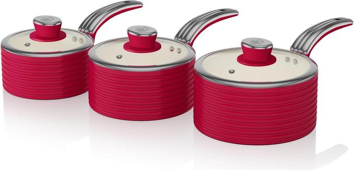 Swan Pot Set retro RETRO SWPS3020RN (Pan set + pot set)