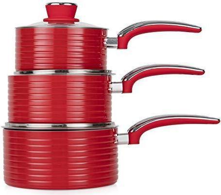 Produktbild Swan Pot Set retro RETRO SWPS3020RN (Pfannenset + Topfset)