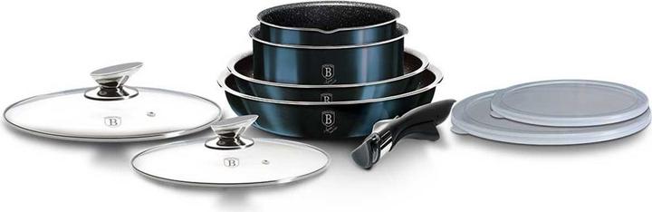 Actual product image BerlingerHaus GRANITE POT SET Click & Cook BH-6146 (20 cm, Pan set + pot set, Aluminium)