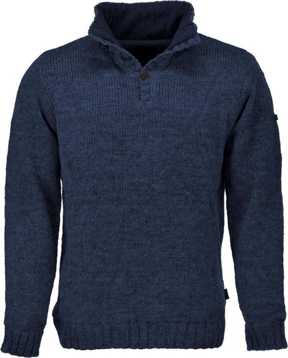 Pure Wool Reiner Wollpullover MNL-1701 Meeresgrösse xl (M)
