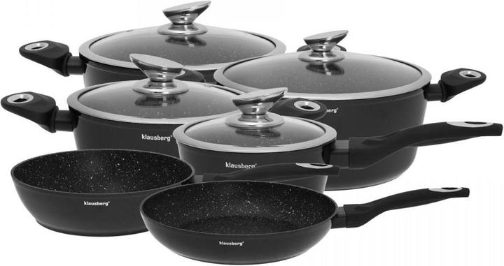 Actual product image Klausberg GRANITE POT SET 15 ELEM. KB-7322 (Pan set + pot set, Aluminium)