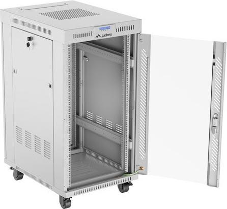 Image du produit Lanberg rack cabinet 22U 600x800 glass (10.87 HE, Rack 19 pouces)