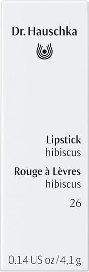 Nährwerte und Zutaten Dr. Hauschka Lipstick 26 hibiscus 4.1 g (26 Hibiscus)