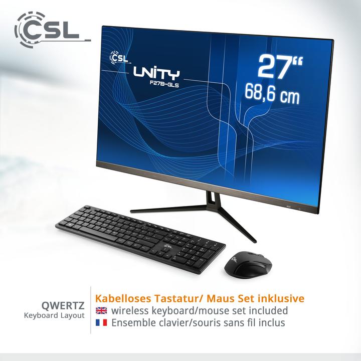 Produktbild CSL Unity – F27B-GLS (Intel Celeron N4120, 8 GB, 512 GB, Intel UHD Graphics)