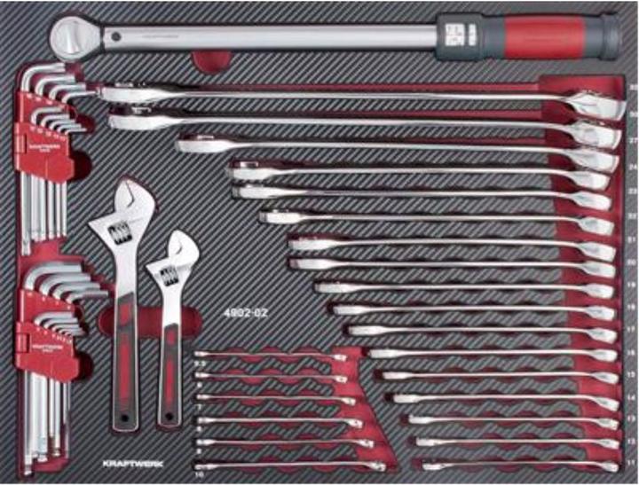 Productafbeelding Kraftwerk 45-delige PRO LINE COMPLETO EVA steeksleutelset