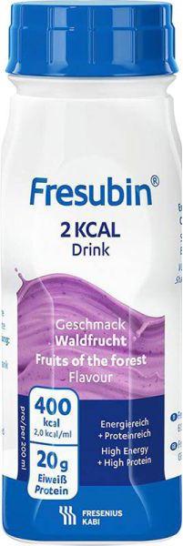 Produktbild Fresubin 2 kcal Drink Waldfrucht, 4 x 200 ml (4 Stück, Flüssigkeit, 984 g)