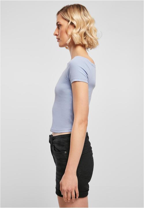 Actual product image Urban Classics Ladies Off Shoulder Rib Tee - 2416 (XXL)