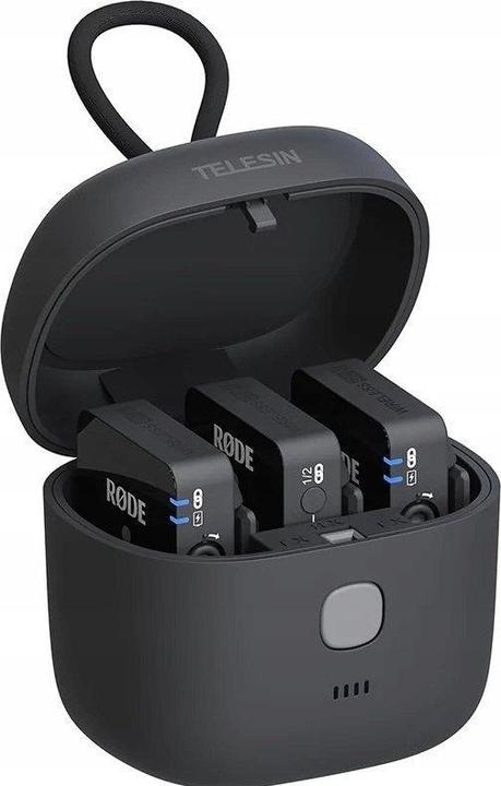 Produktbild Telesin 4000mAh powerbank charger for RODE Wireless GO I / II microphone (4000 mAh, 18 W)