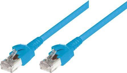 Actual product image Dätwyler patch cable S/FTP, PiMF, Cat 6a, blue, 2,0 m (U/FTP, CAT6a, 2 m)