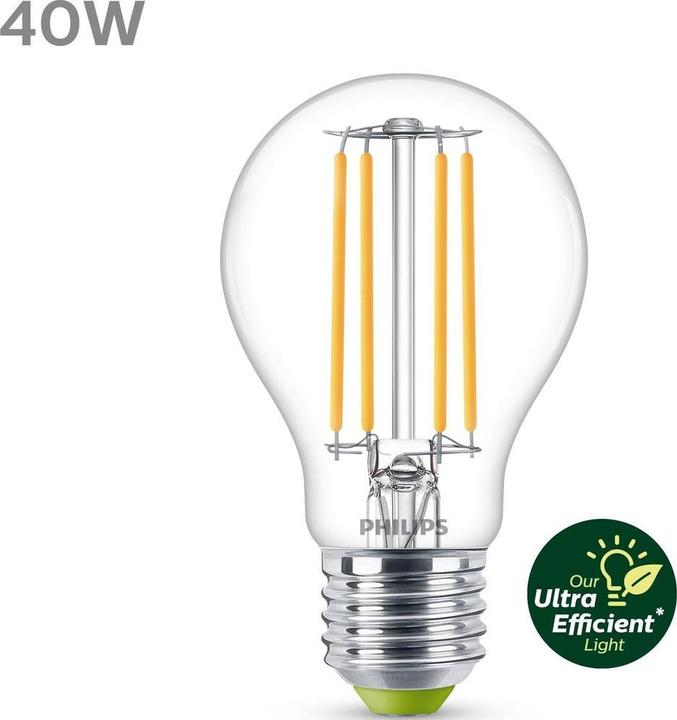 Actual product image Philips LED Classic (E27, 2.30 W, 485 lm, 1 x, A)