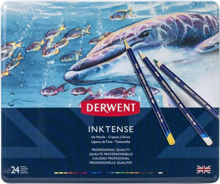 Produktbild Derwent Inktense Permanent (Mehrfarbig, Multicolor, multicolour, 24 x)