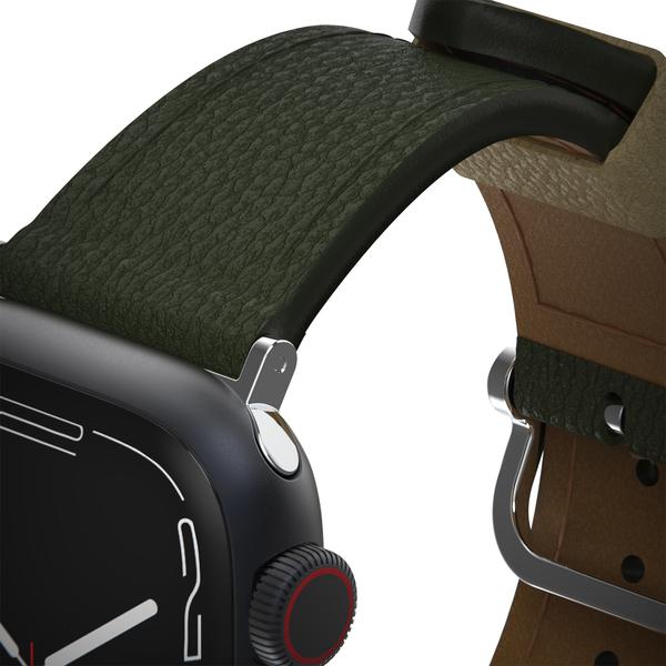 Image du produit OtterBox Symmetry Cactus Leather Watch Band pour Apple Watch 9/8/7 41mm (38 mm, 40 mm, 41 mm, Cuir végétalien, Watch Series 3 38mm, Apple Watch Series 10)