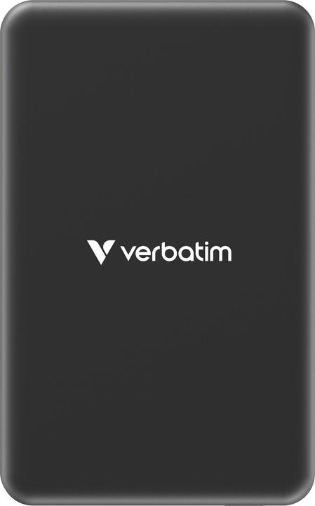 Actual product image Verbatim Charge 'n' Go Essentials Power Bank Magnetic Wireless 5000mAh Black (5000 mAh, 20 W, 18.50 Wh)