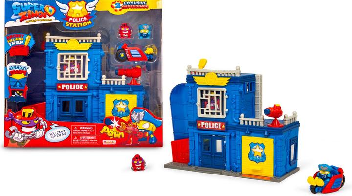 Immagine prodotto Magic Box Magicbox SuperZings Playset: Stazione di polizia