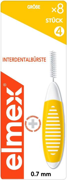 Actual product image Elmex Yellow, size 4 (8 x, 4 mm)