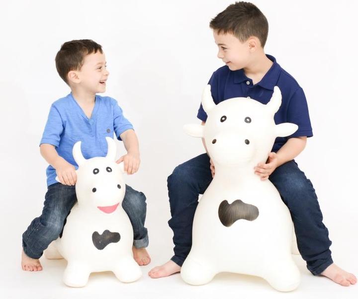 Actual product image Happy Hopperz White Bull
