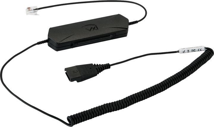 Actual product image VXI Cable OmniCord-P, QD to RJ9, with amplifier