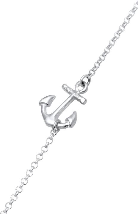 Actual product image Elli Fusskette mit Anker Symbol (Sterling Silver, 25 cm)