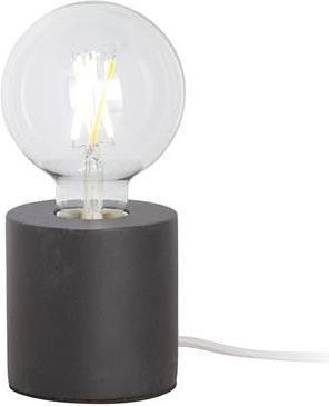 Vellight Dekorativer Lampenfuss - Schwarz - Zylinderform - E27