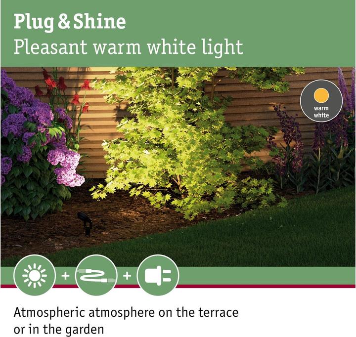 Image du produit Paulmann Plug & Shine Sting Ergänzungsset (520 lm, IP67)