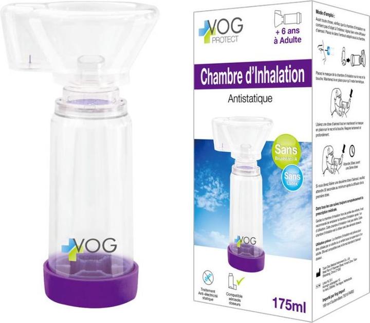 Actual product image VP Santé Inhalation chamber adults - children +6