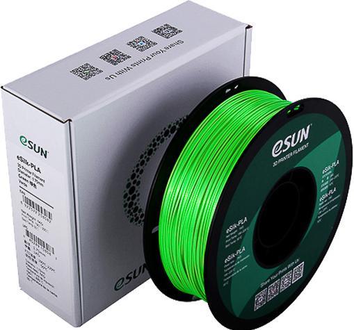 Actual product image eSUN EPLA-SILK 1,75mm GREEN 1kg 3D FILAMENT (PLA, 1.75 mm, 1000 g, Green)