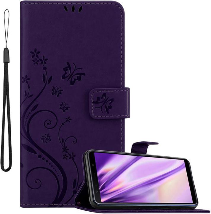 Immagine prodotto Cadorabo Copertina del libro a fiori (Samsung Galaxy A7 (2018))