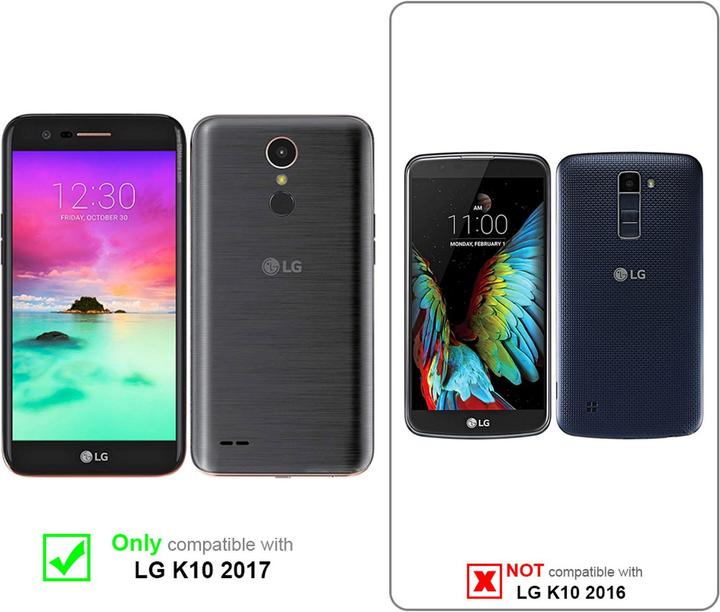 Produktbild Cadorabo Flower Book Hülle (LG K10 (2017))