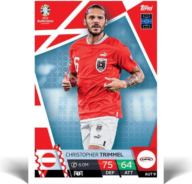 Immagine prodotto Topps Display Euro 2024 (Tedesco, Francese, Svizzero-tedesco, Italiano, Inglese, Display del booster)