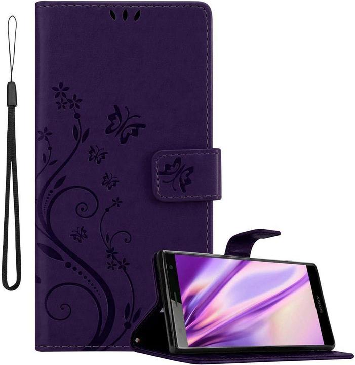 Actual product image Cadorabo Flower Book cover (Sony Xperia XZ2)