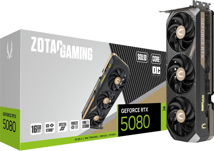 Actual product image Zotac Gaming GeForce RTX 5080 Solid Core OC (16 GB)
