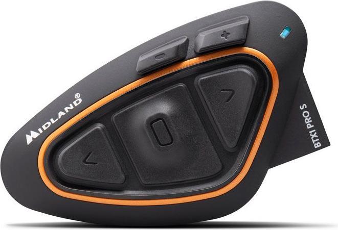 Immagine prodotto Albrecht Midland BTX1 Pro S Cuffia BT per caschi da moto, dispositivo singolo