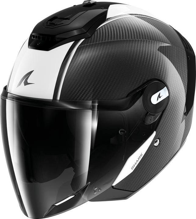 Actual product image Shark RS JET CARBON BLANK Jethlhelm (S)