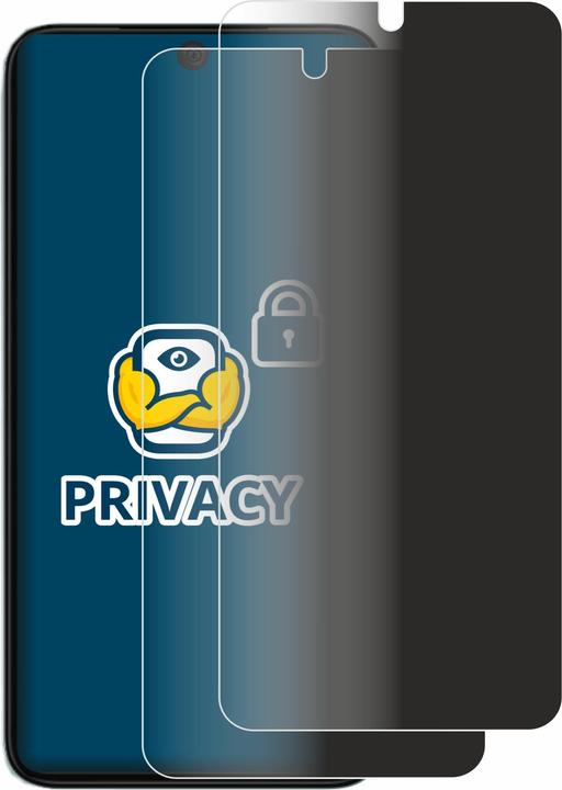 Productafbeelding BROTECT Anti-spionnetje privacyfolie Beschermfolie tegen blauw licht (2 Stuk, Motorola Edge 30 Neo)