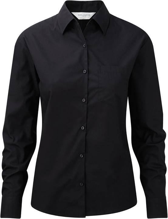 Russell Jerzees BaumwollHemd Bluse Arbeitsbluse langärmlig