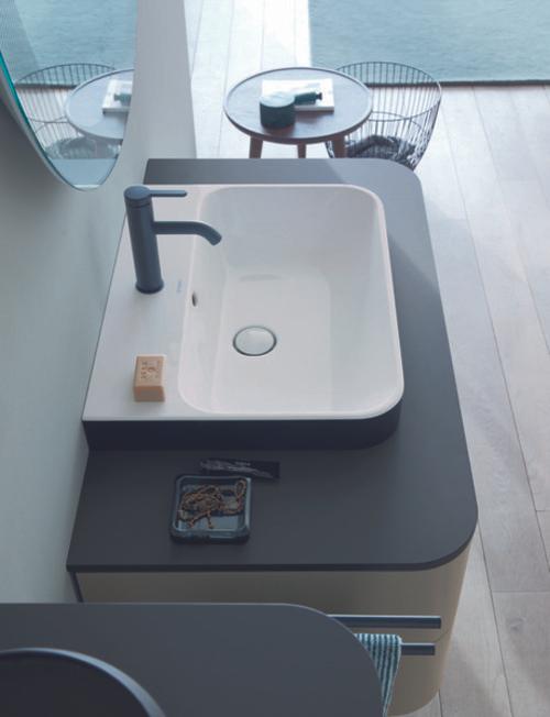 Produktbild Duravit Happy D.2 Plus Waschtischunterbau für Konsole wandhängend, 1300x550 mm, 2 Schubkästen, f
