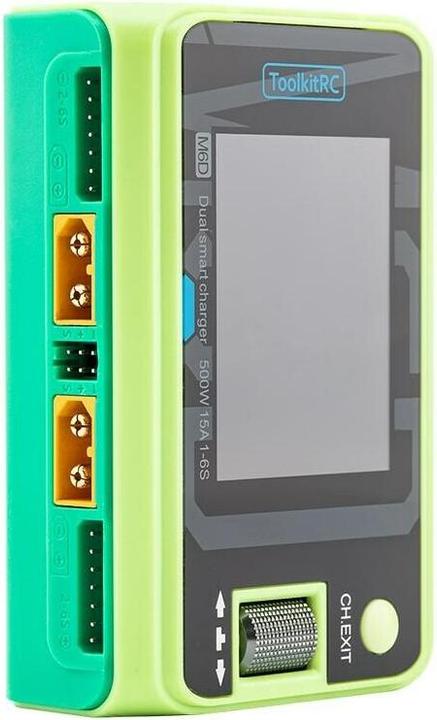 Toolkitrc Dual charger M6D Mojito-green
