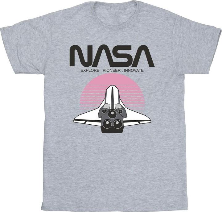 Immagine prodotto Nasa Space Shuttle Sunset Maglietta Uomo (3XL)