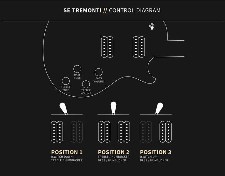 Immagine prodotto PRS SE Mark Tremonti - Carboncino (Chitarra elettrica, Acero, Mogano, Acero fiammato)