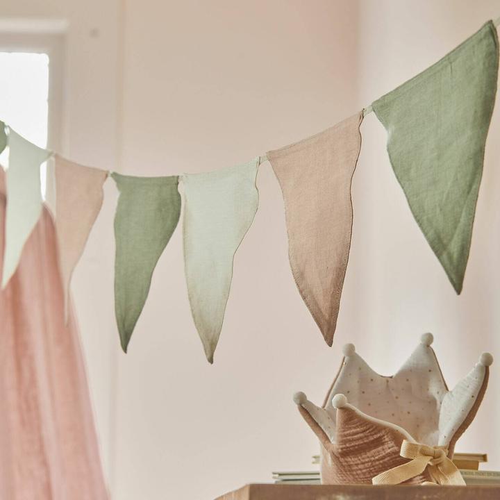 Immagine prodotto Loberon Ghirlanda Rêveline rosa/verde/crema