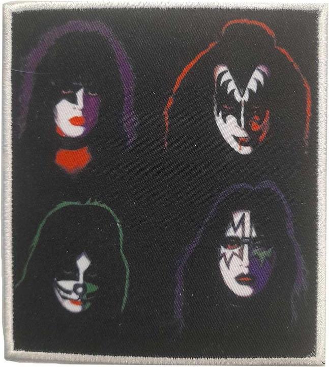 Actual product image KISS Four-headed iron-on patch cotton