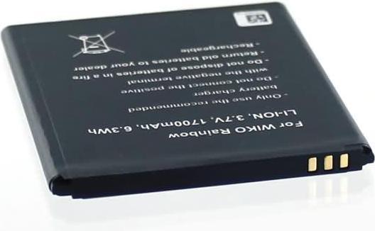 Actual product image AGI 27876 - Battery - Wiko - RAINBOW - Black - 1700 mAh - 3.7 V